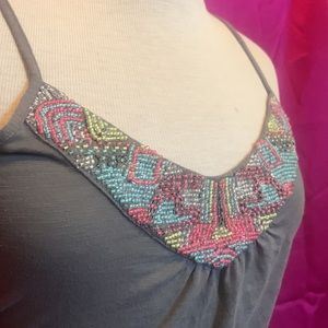 Beautiful beaded Kismet size xs top